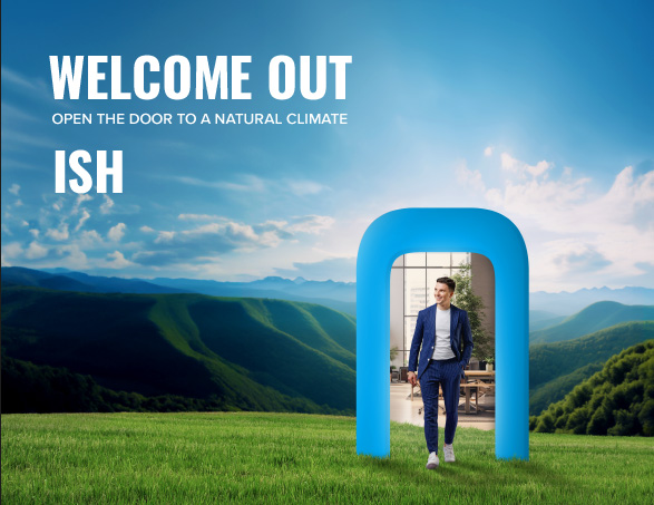 Clivet a ISH 2025: Welcome Out, apri le porte a un clima naturale